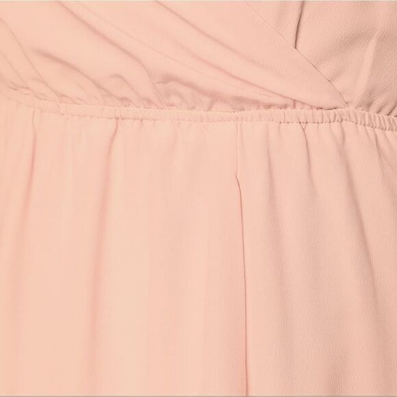 NWT LULUS Everything's All Bright Blush Pink Backless Maxi Dress XL - Picture 4 of 11